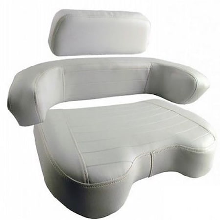 Aftermarket White Cushion Set SD243509E Fits Allis Chalmers Tractor 180 185 190XT 190 220FWA SEQ90-0046